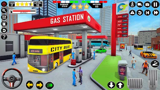 Urban Coach Bus Driving Games | Permainan | XWorld