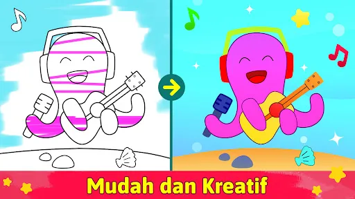 Buku Mewarnai: Anak Menggambar | Permainan | XWorld Buku Mewarnai: Anak Menggambar | Permainan | XWorld