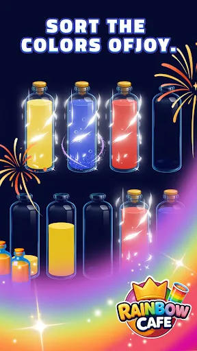 Rainbow Cafe: Color Sort | Games | XWorld