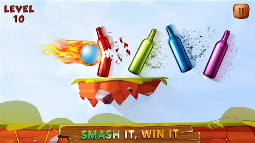 Bottle Shooter Slingshot Game | 游戏 | XWorld