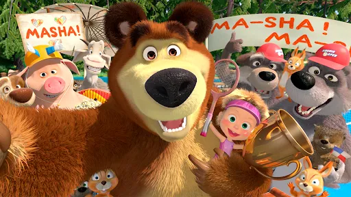 Masha and the Bear Talk & Play | Permainan | XWorld