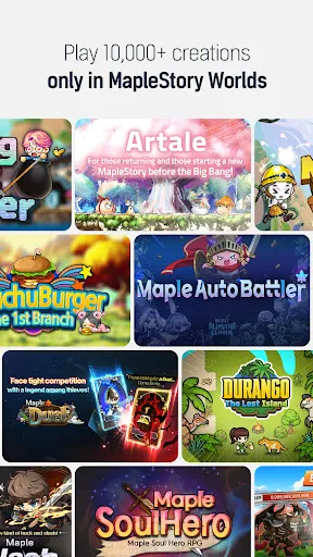 MapleStory Worlds | Permainan | XWorld