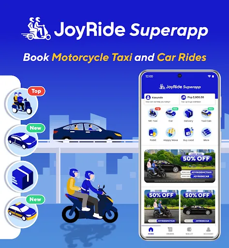 JoyRide - Book Car and MC Taxi | Games | XWorld