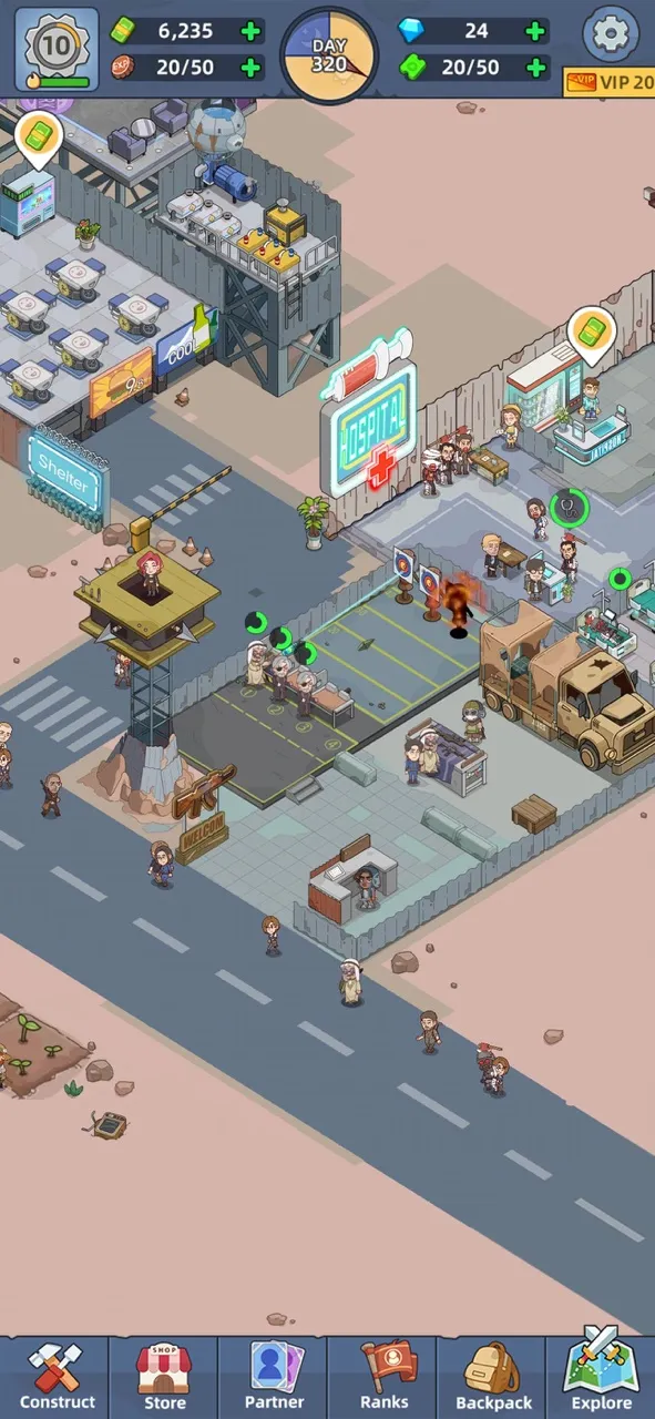 Mini Survival: Zombie Fight | Permainan | XWorld