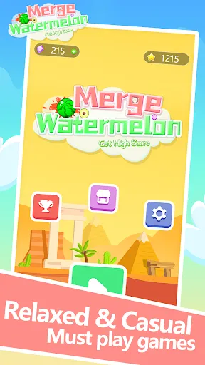 Merge Watermelon:Get HighScore | เกม | XWorld