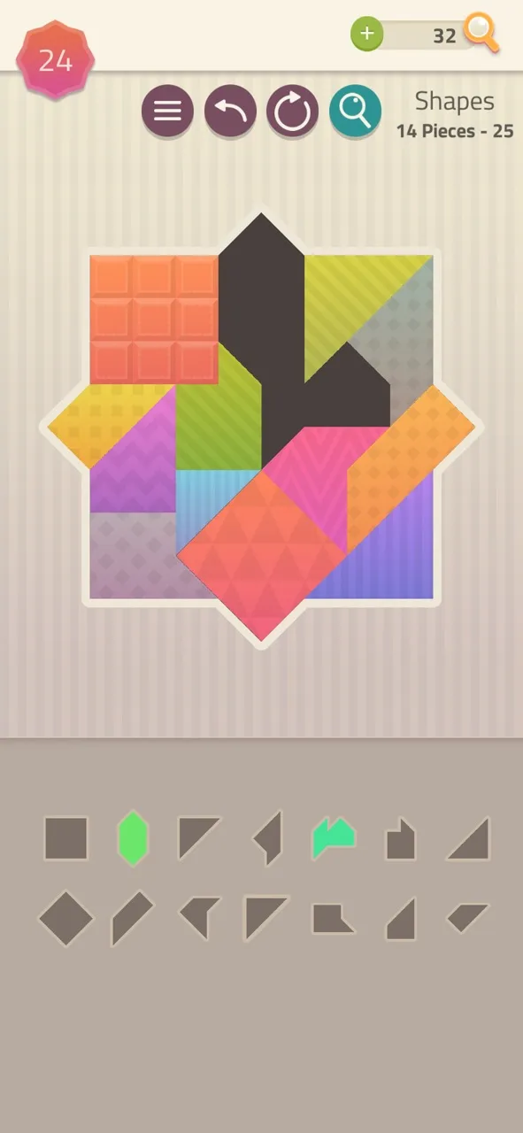 Polygrams - Tangram Puzzles | Games | XWorld