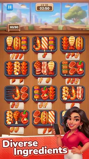 Grill Master: จัดเรียงอาหาร | เกม | XWorld Grill Master: จัดเรียงอาหาร | เกม | XWorld