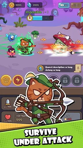 Cat Hero: Idle RPG War | Permainan | XWorld