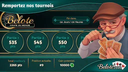 Belote.com – Belote & Coinche | Игры | XWorld
