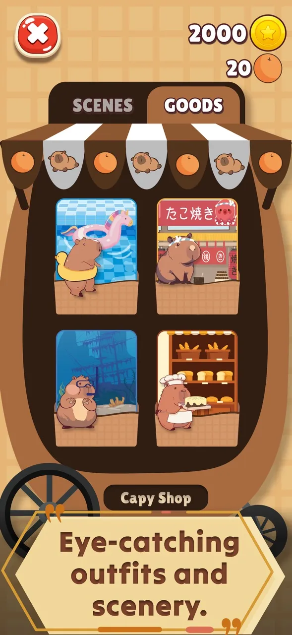 Capybara merge: Túi Mù | Games | XWorld