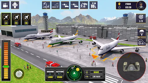 Real Airplane Flight Sim 3D | Permainan | XWorld