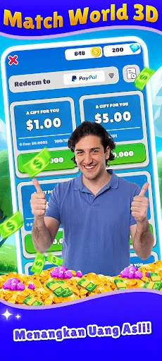Match World 3D - Win Rewards | Permainan | XWorld