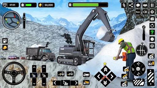 Snow Offroad Construction Game | Games | XWorld