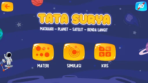 Planet Tata Surya 3D | Permainan | XWorld