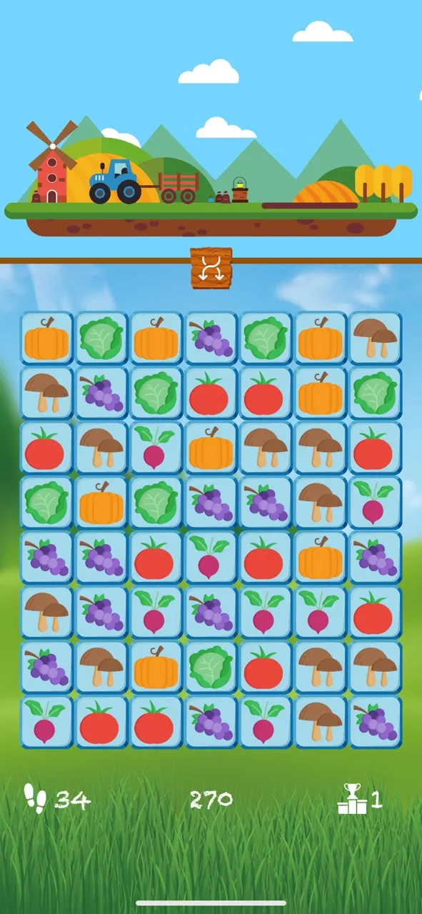 Mama's Farm: Tile Match Game | Games | XWorld