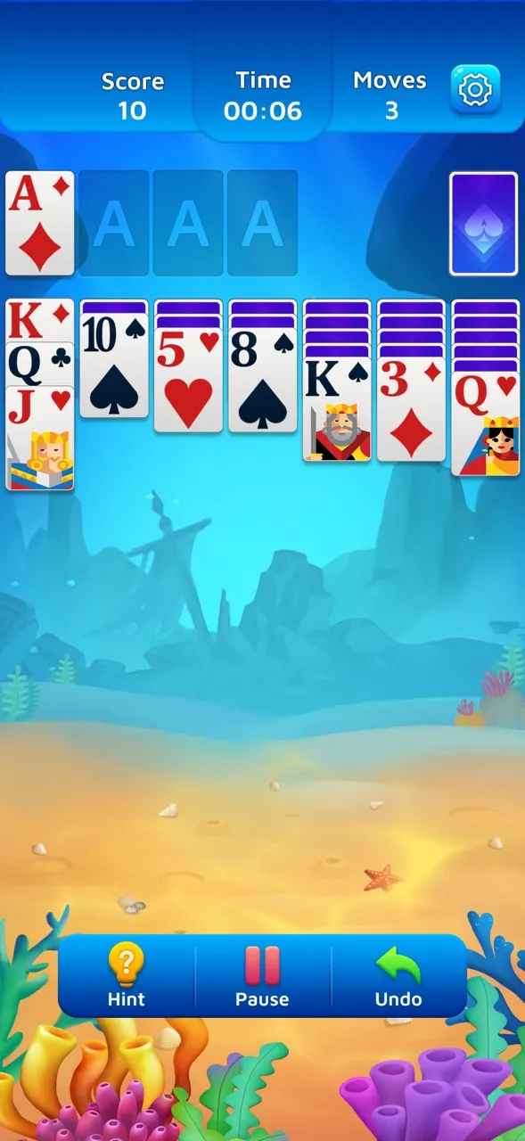 Solitaire Fish - Big Card | 游戏 | XWorld