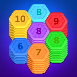 XWorld | Hex Sorting: Hexa stack puzzle