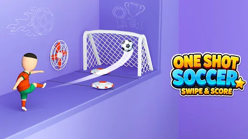 One Shot Soccer: Swipe & Score | Permainan | XWorld