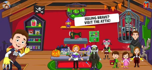 My Town : Haunted House | Games | XWorld
