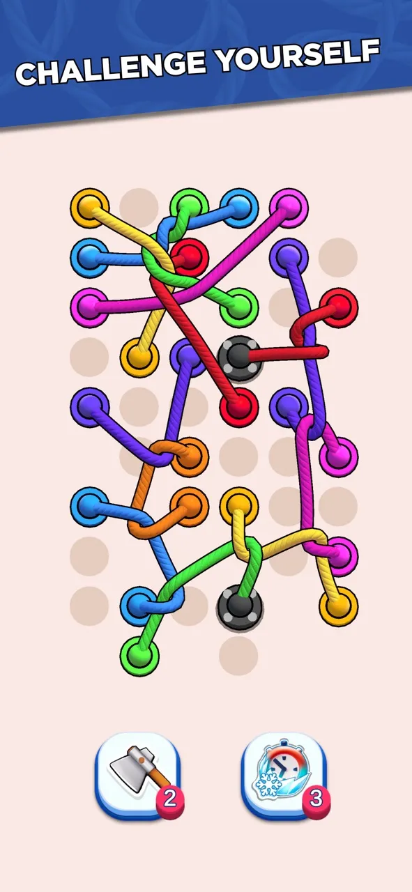 Twisted Ropes: Untangle 3D | Jogos | XWorld