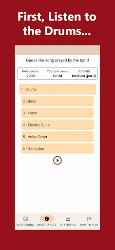Bandle: Guess the Song Trivia | 游戏 | XWorld