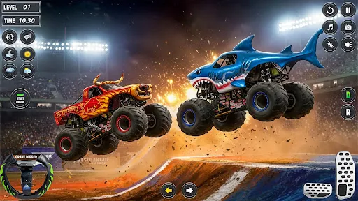 Monster Truck 4x4 Derby Game | juego | XWorld