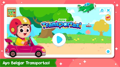 Belajar Transportasi + Suara | Permainan | XWorld