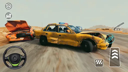 Jumping Car Damage Test Game | 游戏 | XWorld