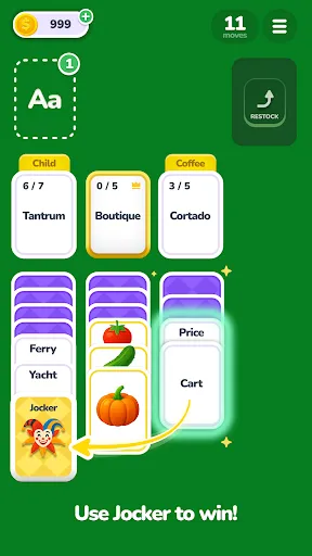 โซลิแทร์คำ: หมวดหมู่ | เกม | XWorld