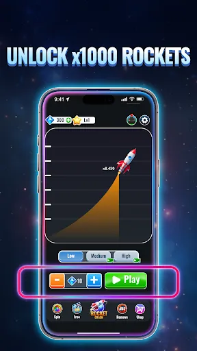 Crash Rocket - Win & Crash | Games | XWorld