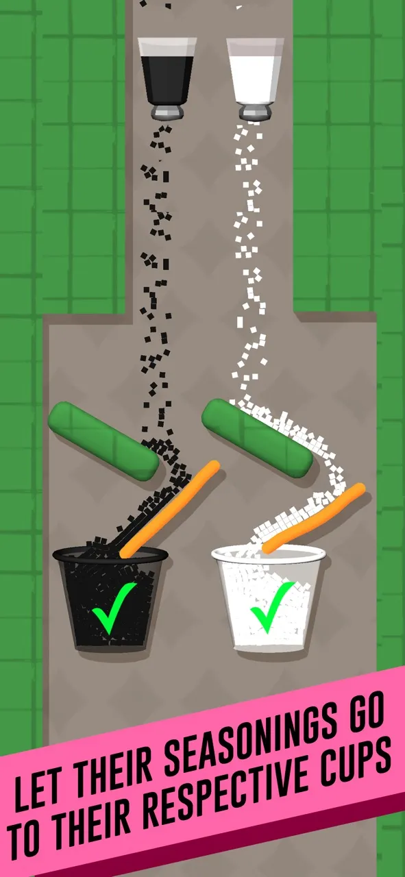 Salt & Pepper, Don't mix em up | 游戏 | XWorld