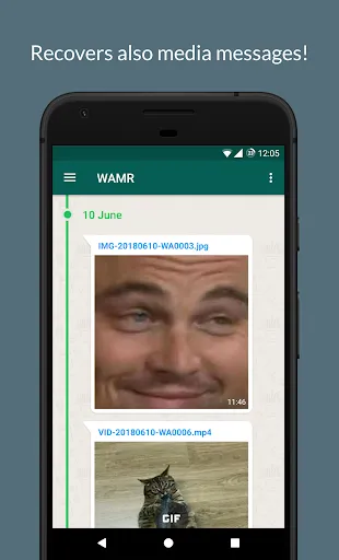 WAMR: Reveal deleted messages! | Permainan | XWorld