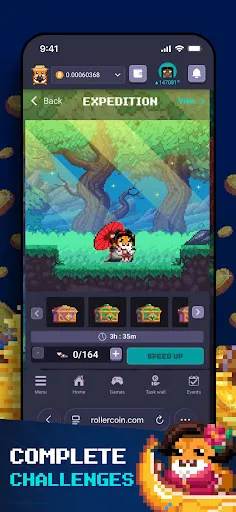 RollerCoin: Mineração Cripto | Jogos | XWorld