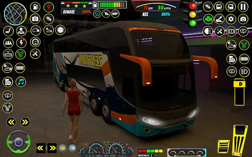 Game bus kota: Bus Pelatih | Permainan | XWorld