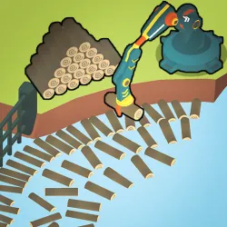 XWorld | Aquatic Logging Factory