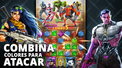 Puzzle Combat: Match-3 RPG | juego | XWorld