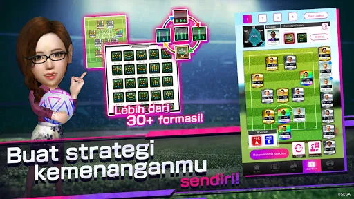 SEGA Pocket Club Manager | Permainan | XWorld