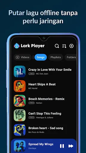 Lark Player:Pemutar Musik, MP3 | Permainan | XWorld