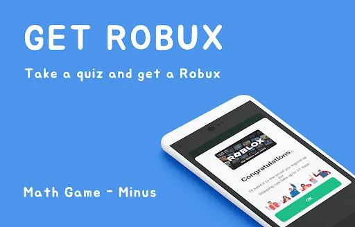 Get Robux Math Minus Calc | Игры | XWorld