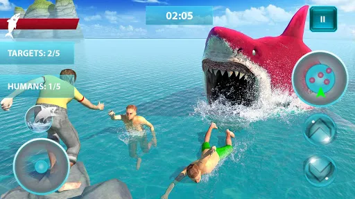 Shark Attack Sim: Hunting Game | juego | XWorld