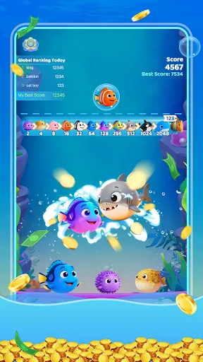 Fish Merge Reward | Permainan | XWorld