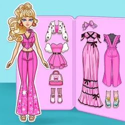 XWorld | DIY Paper Doll: Vestir Muñecas