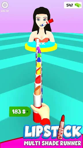 Lipstick Stack Runner | Games | XWorld