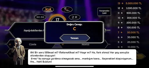 Milyoner 2025 Bilgi Yarışması | Games | XWorld
