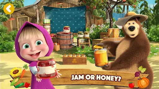 Masha and the Bear: Farm Games | Games | XWorld