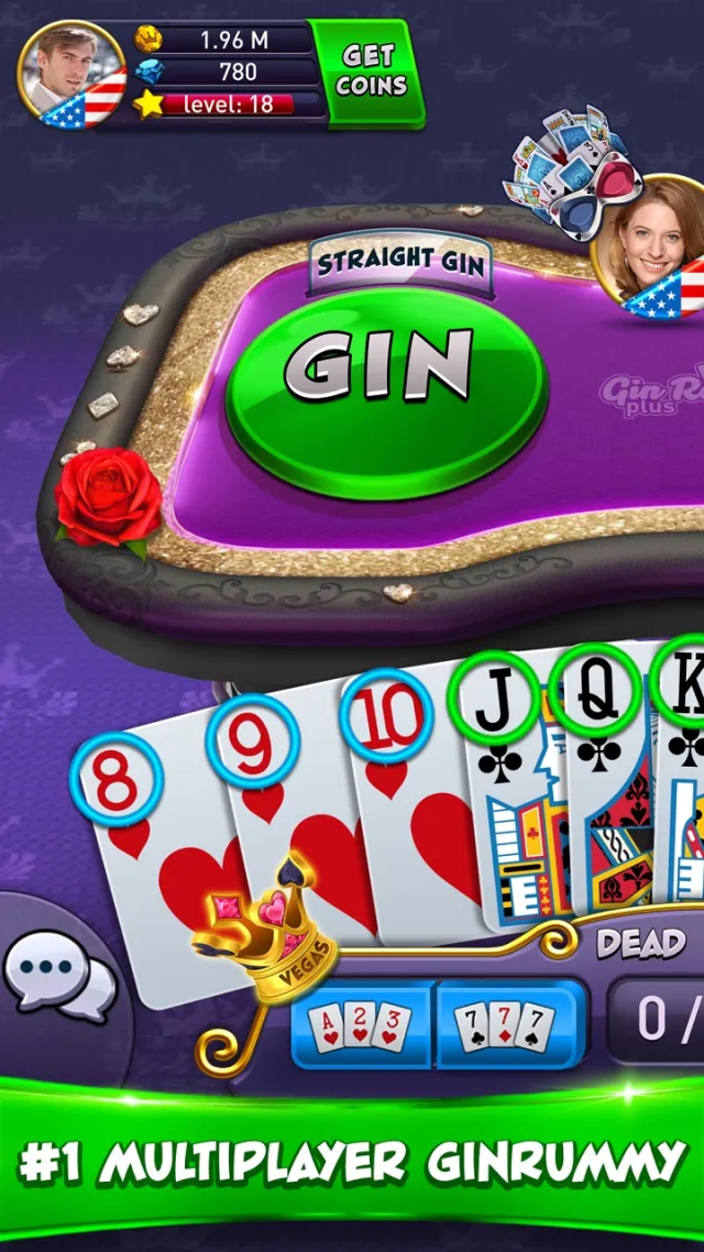 Gin Rummy Plus - Fun Card Game | Games | XWorld