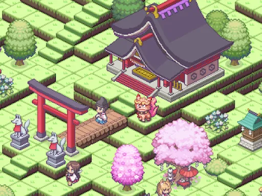 Pixel Shrine JINJA | Games | XWorld