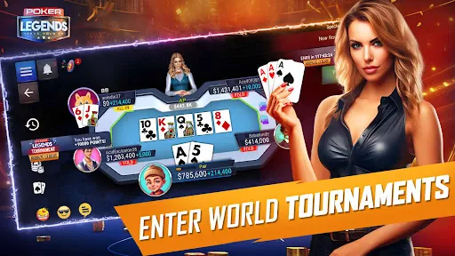 Poker Legends - Texas Hold'em | Games | XWorld