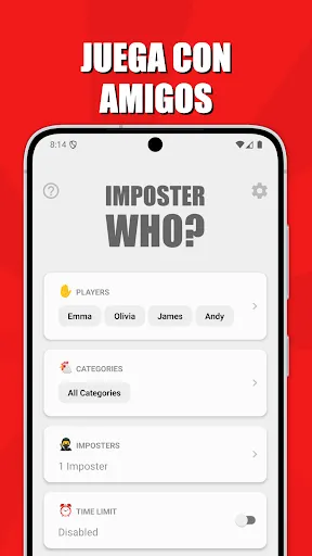 Imposter Who? - Juego Palabras | juego | XWorld