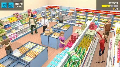 Supermarket Simulator Store | Permainan | XWorld